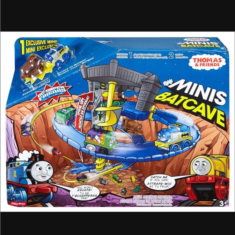 Thomas & Friends DC Super Friends Minis Batcave with 6 Minis - Picture 5 of 5